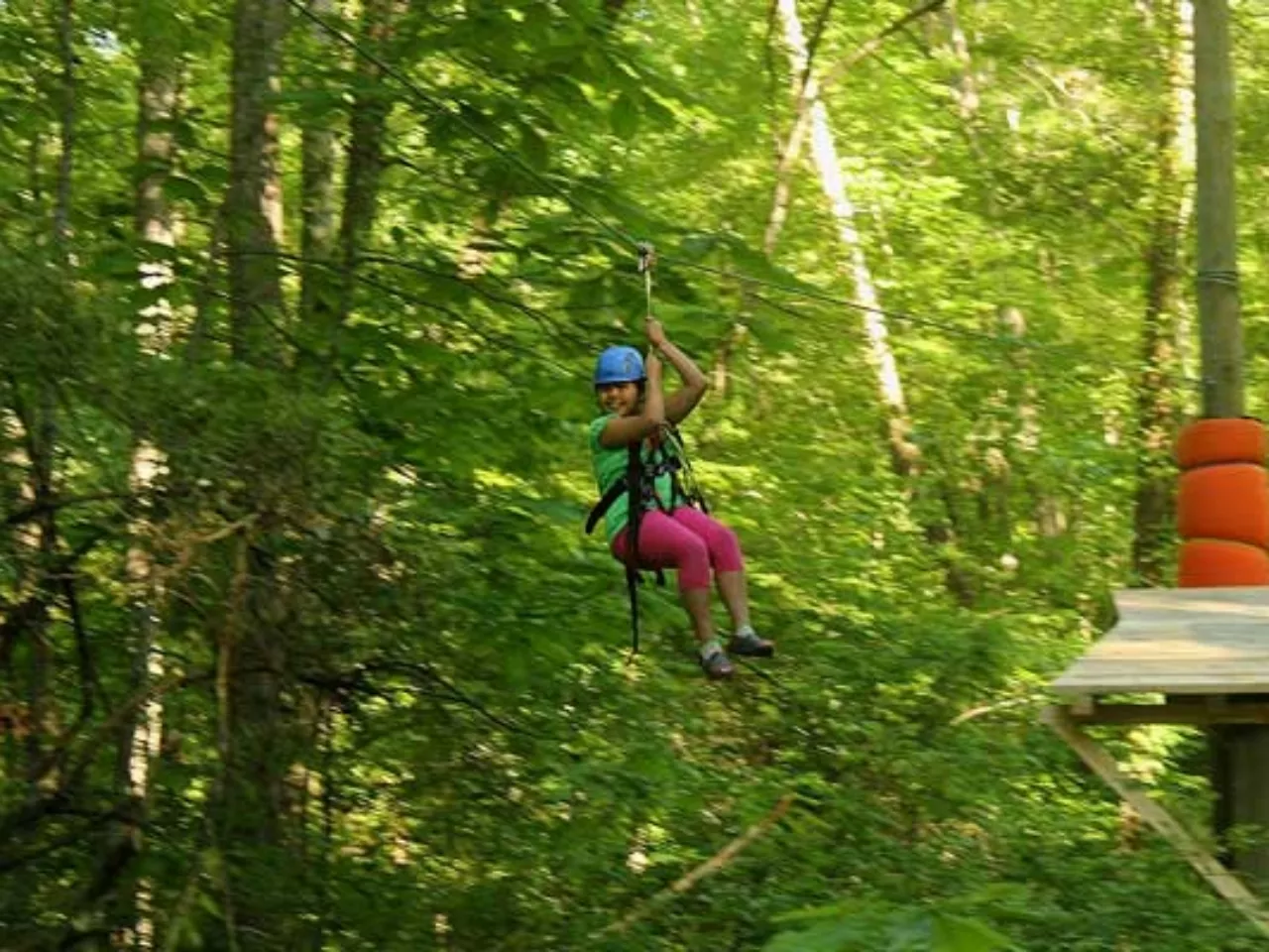 Zipline for Kids | Carolina Bound Adventures